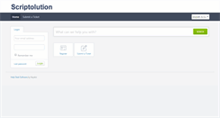 Desktop Screenshot of helpdesk.scriptolution.com