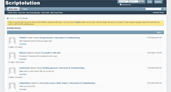 Desktop Screenshot of forums.scriptolution.com